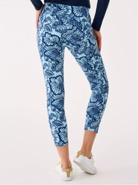 NWT Lilly Pulitzer 16 UPF 50+ Luxletic 28" Corso Pant “Starlight Navy” ✨💲148